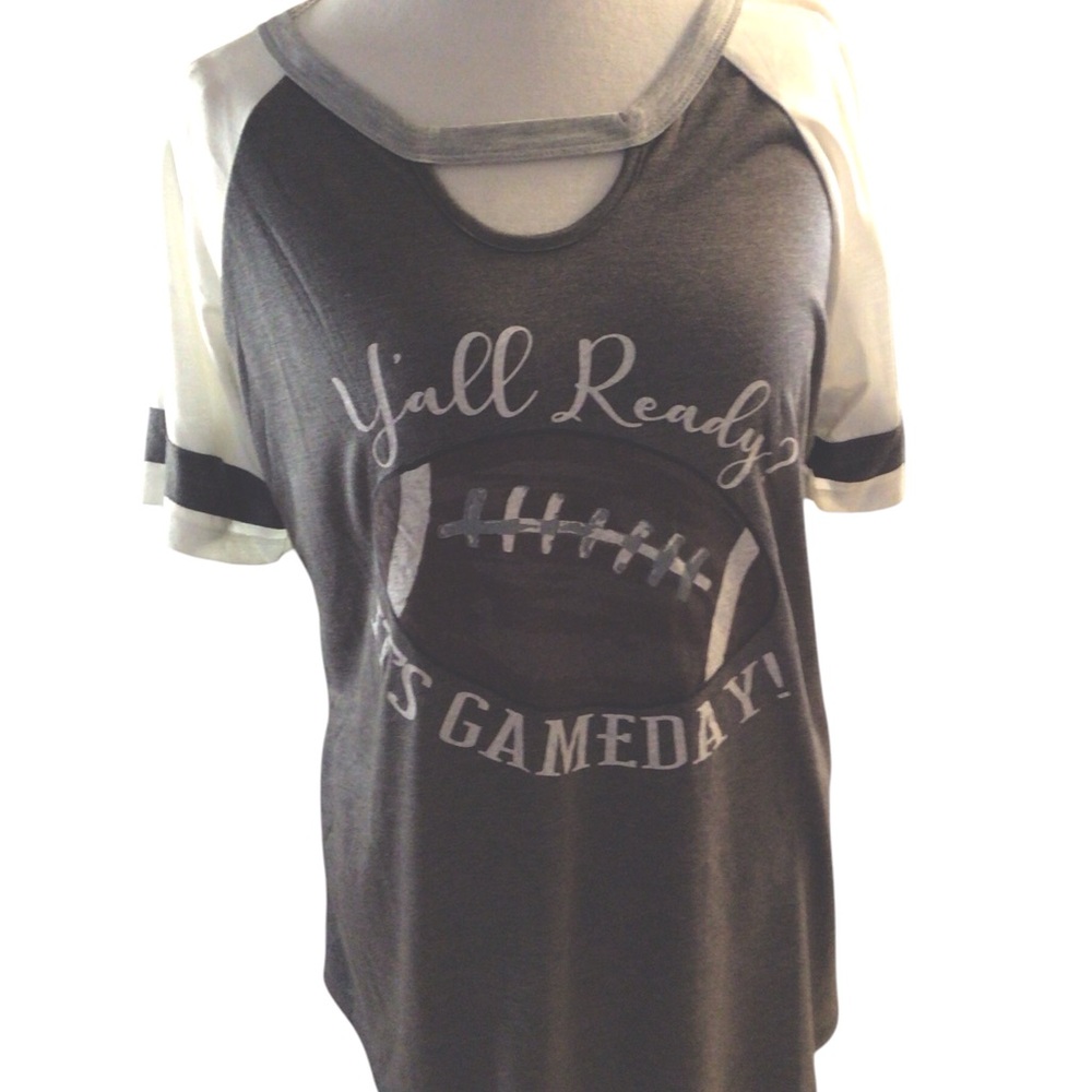 Size large jersey type tshirt